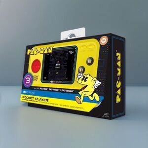 Mr PAC-MAN Pocket Player My Arcade +4 AAA  Games Included PAC PANIC PAC MANIA